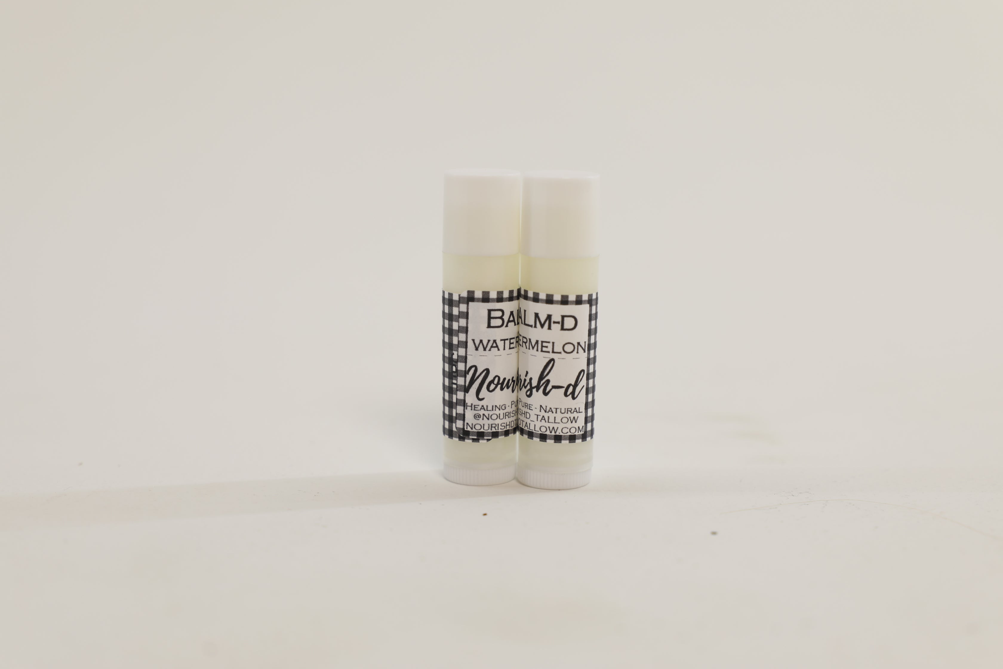 Nourish-d Tallow "BALM-D" – Hydrating Lip Balm in Assorted Flavors