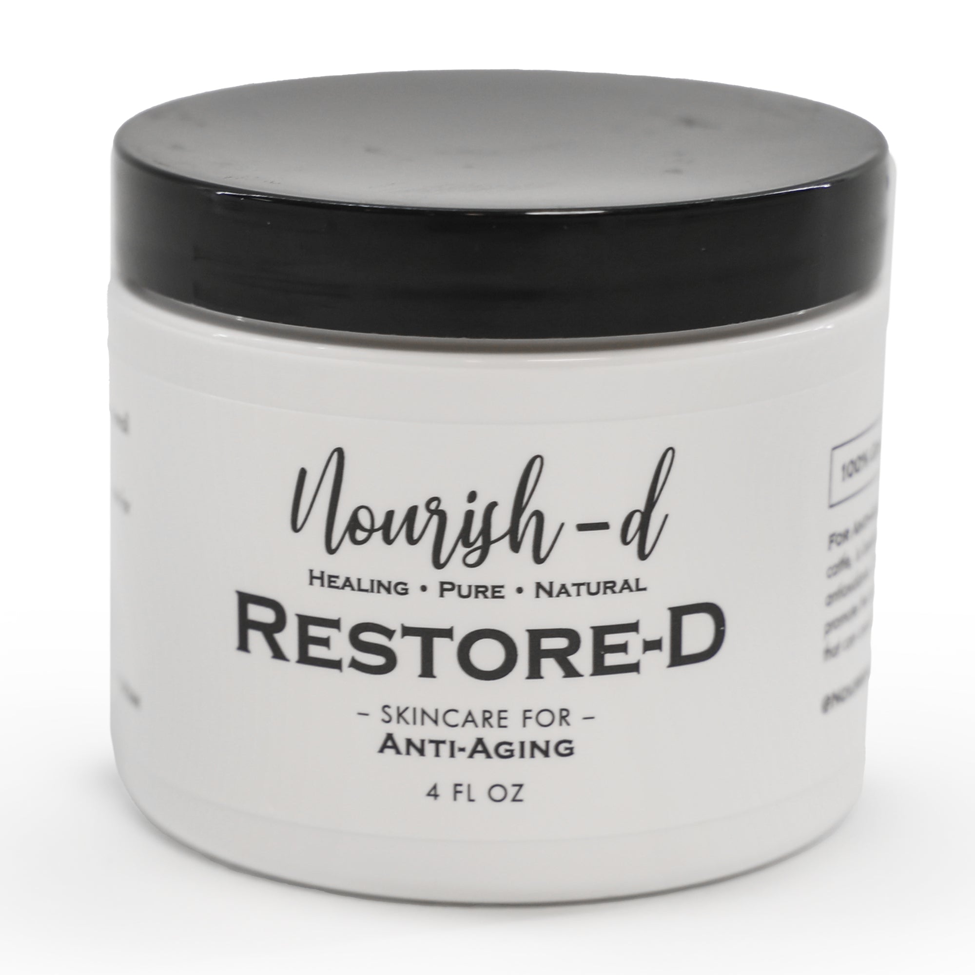 Nourish-d Tallow "RESTORE-D" – Firming Anti-Aging Skincare for Skin