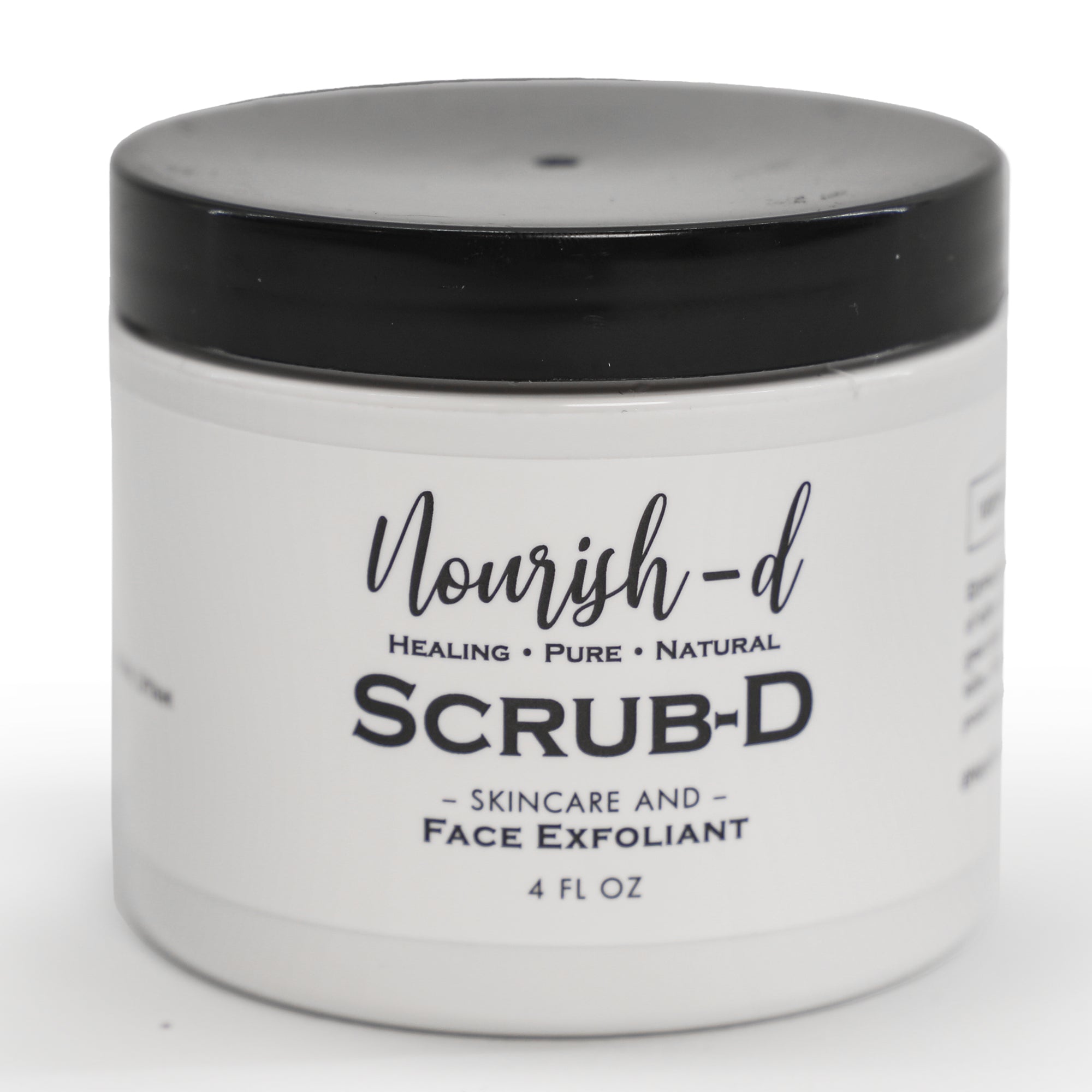 Nourish-d Tallow "SCRUB-D" – Gentle Face Exfoliant for Smooth, Glowing Skin